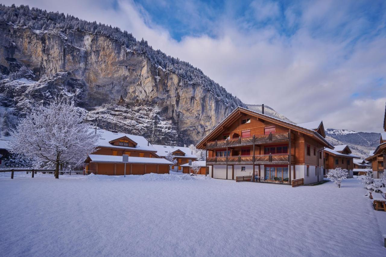 Apartment Trümmelbach, Comfortabl&Cozy, Private Terrace with best views Lauterbrunnen Exterior foto